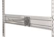Phoenix 124253SI ophanglijst voor haken, metaal, zilver, 1,5 x 60 x 10,4 cm