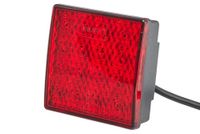 HELLA VALUEFIT 2SB 357 029-011 Achterlicht - LED - 12V - Opbouw/Geschroefd - Lenskleur: Rood - Stekker: open kabeleinden - rechts/links - Aantal: 1
