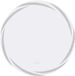 Bolt Edge Miroir de salle de bain rond Nero - 80cm - Avec éclairage - Dimmable