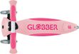 Globber Meegroeistep Go Up Deluxe Flash Lights Pastel Pink