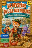 Le Mystère de l'Île aux Pirates - Énigmes mathématiques CP