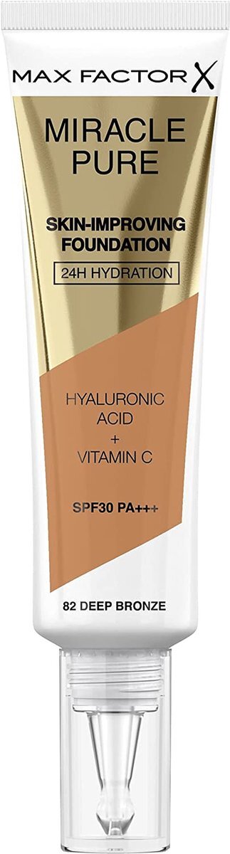 Max Factor Miracle Pure Skin-Improving Foundation - 82 Deep Bronze