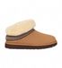 UGG Classic Mini Crescent Leren Enkellaarsjes Bruin