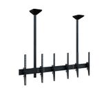 Hagor comPROnents® Menuboard plafondbevestiging voor 3 beeldschermen 46-65" portret| max. VESA 400x600