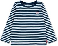 Levi's Kids Stripe T-shirt Met Lange Mouwen Blauw 16 Jaar Meisje Katoen