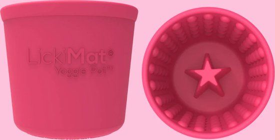 LickiMat Yoggie Pot Roze