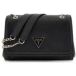 GUESS Noelle II Convertible Xbody Flap Bag Black zwart