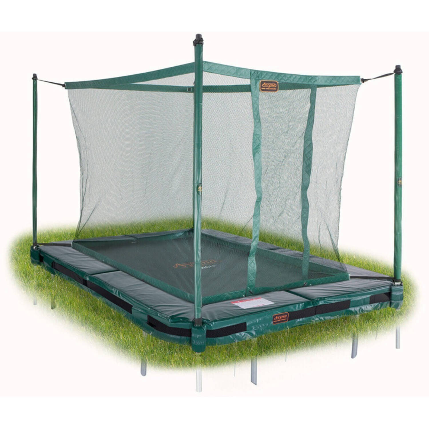 Avyna pro-line inground, 215x155 cm, net boven, groen