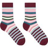 Paul Smith Chaussettes Gilly Stripe Burgundy/ Borde Taille : OS