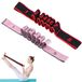 Set de 2 bandes de résistance fitness avec boucles pour yoga et entraînement