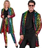 Widmann Pailletten Jas Rainbow Party Tiger L/XL