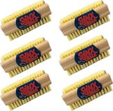 Synx Tools Nagelborstel hout set van 6 stuks