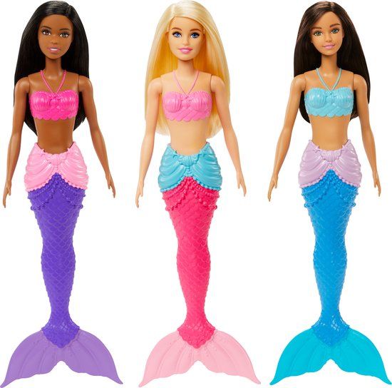 Barbie Dreamtopia - Zeemeermin - Barbie pop - Blauwe zeemeermin