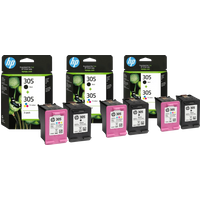 HP 305 Cartridges Combo Pack (3 stuks)