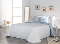 Vialman Beddensprei, blauw, bed 90 cm 180 cm x 270 cm, 2