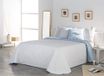 Vialman Beddensprei, blauw, bed 90 cm 180 cm x 270 cm, 2