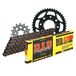 Kettingset DID Kettingset staal 428HD / 128 clipslot voor Honda CBZ F JC23 125 cc