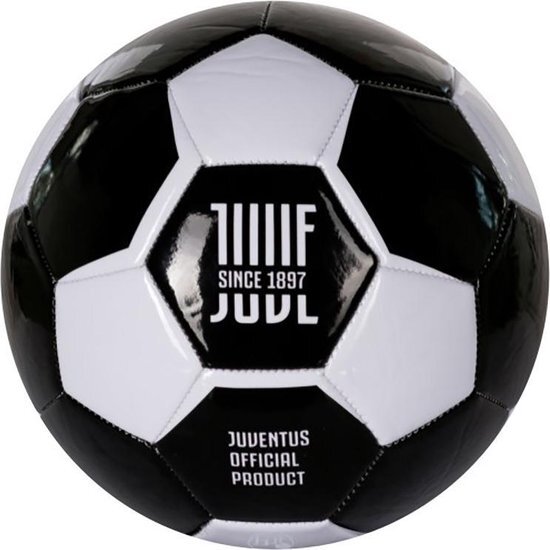 Mondo Sport voetbal F.C. Juventus, maat 5, 410 g, officieel product, kleur wit/zwart, 13640