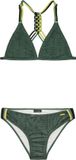 Protest Prtfimke 25 Jr – Triangle bikini set Meisjes – Veggie Green – Effen – Maat 140