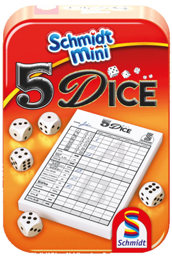 Schmidt 5 Dice small Dobbelspel - Unisex