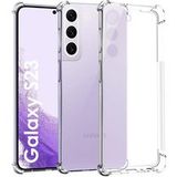 Phonillico® Hoesje voor Samsung Galaxy S23 - Schokbestendig Beschermend Zacht TPU Transparant