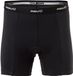 AGU Undershort Men - Fiets-onderbroek - Zadelcomfort - Slim fit - Lange pijp - Katoenmix - Zwart - S