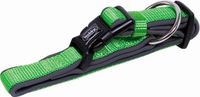 Nobby Classic Preno hondenhalsband neongroen/grijs L-XL