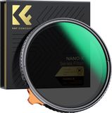 K&amp;F Concept K&F Concept 72mm variabele ND2-32 Nano-X True color MRC grijsfilter ND filter