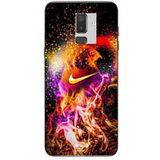 Nike Etui Samsung Galaxy j8 2018 Kleurrijke schilderij Maniacase