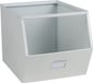 Urban Living Stapelbare opbergmand - Open Metal Box - 23 x 32 x 21 cm - metaal - wit