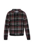 DreiMaster Vintage Tussenjas bloedrood / zwart / wit