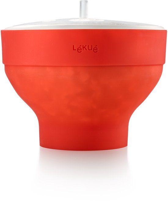 Lékué Magnetron Popcorn Maker - Red