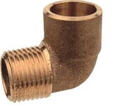 KIRCHHOFF BR coude 90° - Blanco - 12 mm x 1/2"BU - 1 mof (4092g)