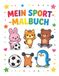 Tiere Malbuch: Süße Tiere als Sportler