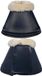 HKM Springschoenen Shiny Fur donkerblauw