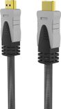 Inca IHD-03T HDMI kabel 3 m HDMI Male naar HDMI Male Grijs