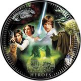 PROCOS Star Wars borden - Groen - Karton - 8 stuks