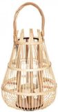 Atmosphera Créateur d'intérieur® Lantaarn rotan bruin/beige 26 cm