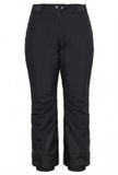 Ulla Popken - HYPRAR functionele broek waterdicht klittenband ski broek - Zwart - Maat 44