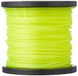 Riegolux 107642 Fil de coupe pour débroussailleuse, nylon, rond, jaune, 2,4 mm x 100 m