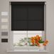 DTCH Rolgordijn Easy Lichtdoorlatend - Black - 60 x 190 cm