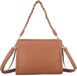 Aimy sac à bandoulière en cuir artificiel - Marron