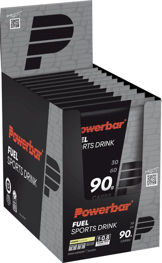 Powerbar Black Line Fuel 90 Sports Drink Lemon - 10 x 94g