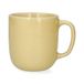Tasse, émail réactif, grès, jaune maïs, 370 ml
