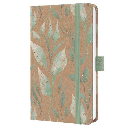 SIGEL Weekagenda Pure A6 2027 Sparkle Leaves Hardcover