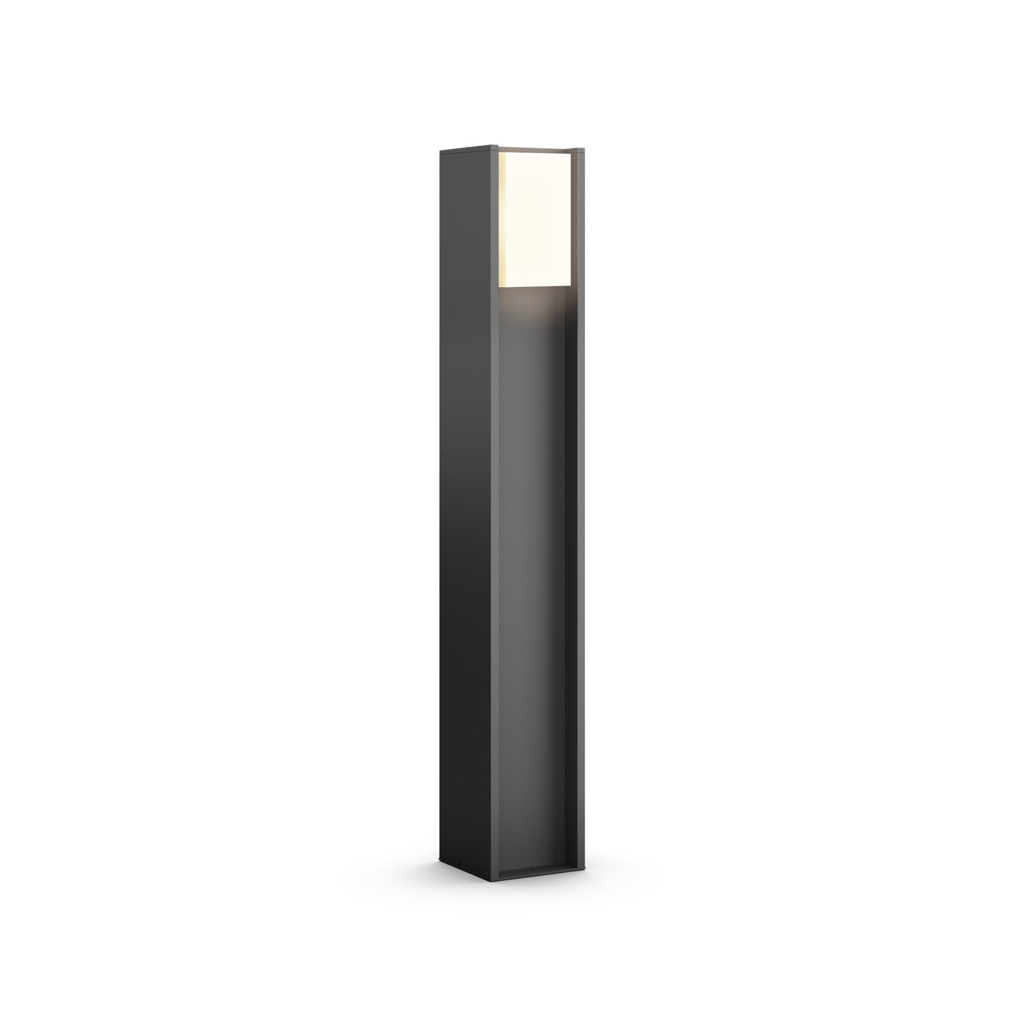 Philips Hue Turaco Outdoor Smart Post Light - Anthracite - Warm White - LED