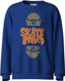 NAME IT Jongens Sweater met Capuchon Lange Mouw Katoen Blauw Maat 146/152