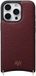 AVY Leren Hoesje | Geschikt voor Apple iPhone 16 Pro Max | Compatibel met MagSafe | Leather Case | Back Cover | Haakjes voor koord | Burgundy