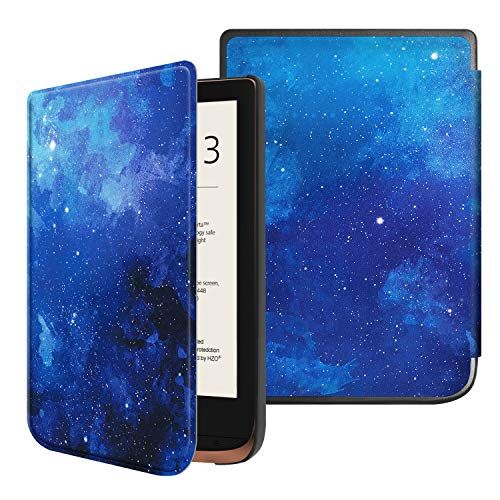 Fintie Slimshell Hoes voor Pocketbook Touch HD 3 / Touch Lux 4 / Basic Lux 2 E-Reader - Starry Sky