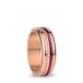 BERING Damen Ring in rosé gold glänzend - Arctic Symphony Collection mit Edelstahl - Tigris